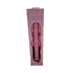 Mermade Infrared Thermal Brush Heated Round Hair Styling Tool Pink